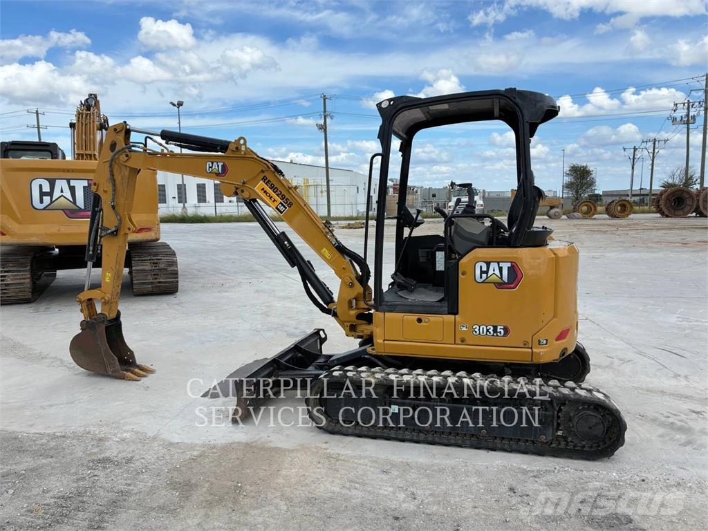 CAT 303.5-07CR Gravemaskiner på larvebånd