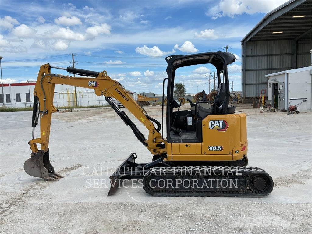 CAT 303.5-07CR Lánctalpas kotrók