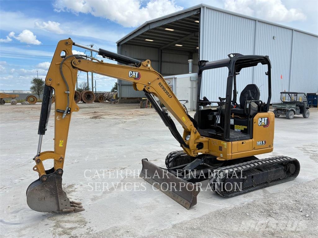 CAT 303.5-07CR Lánctalpas kotrók