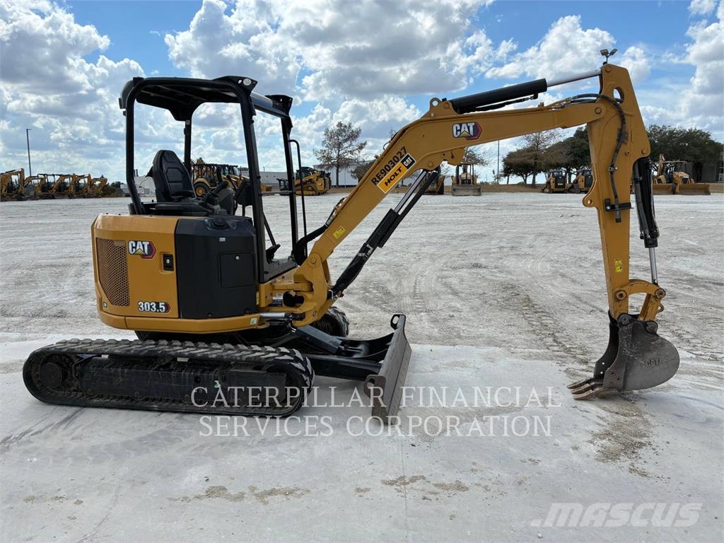 CAT 303.5-07CR Lánctalpas kotrók