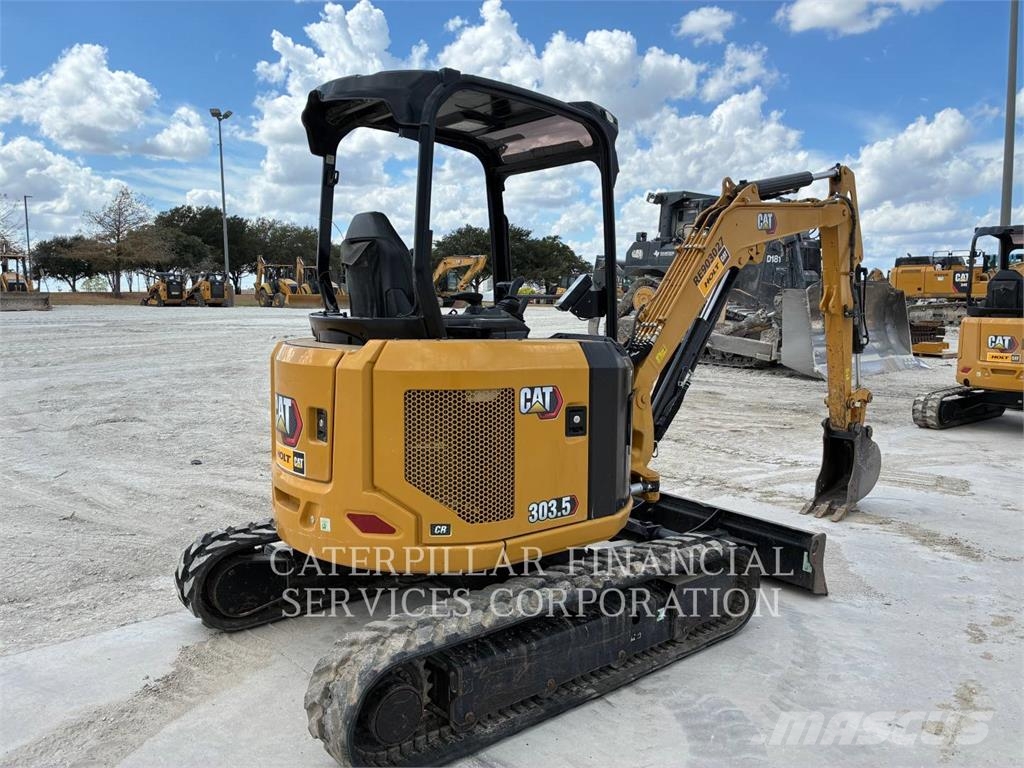 CAT 303.5-07CR Lánctalpas kotrók