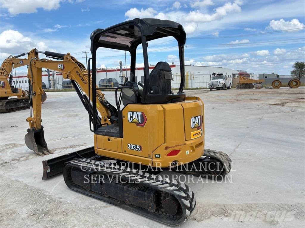 CAT 303.5-07CR Lánctalpas kotrók