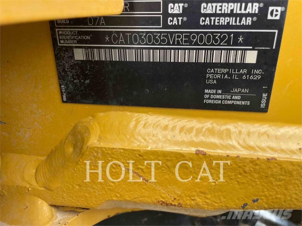 CAT 303.5 CR Gravemaskiner på larvebånd