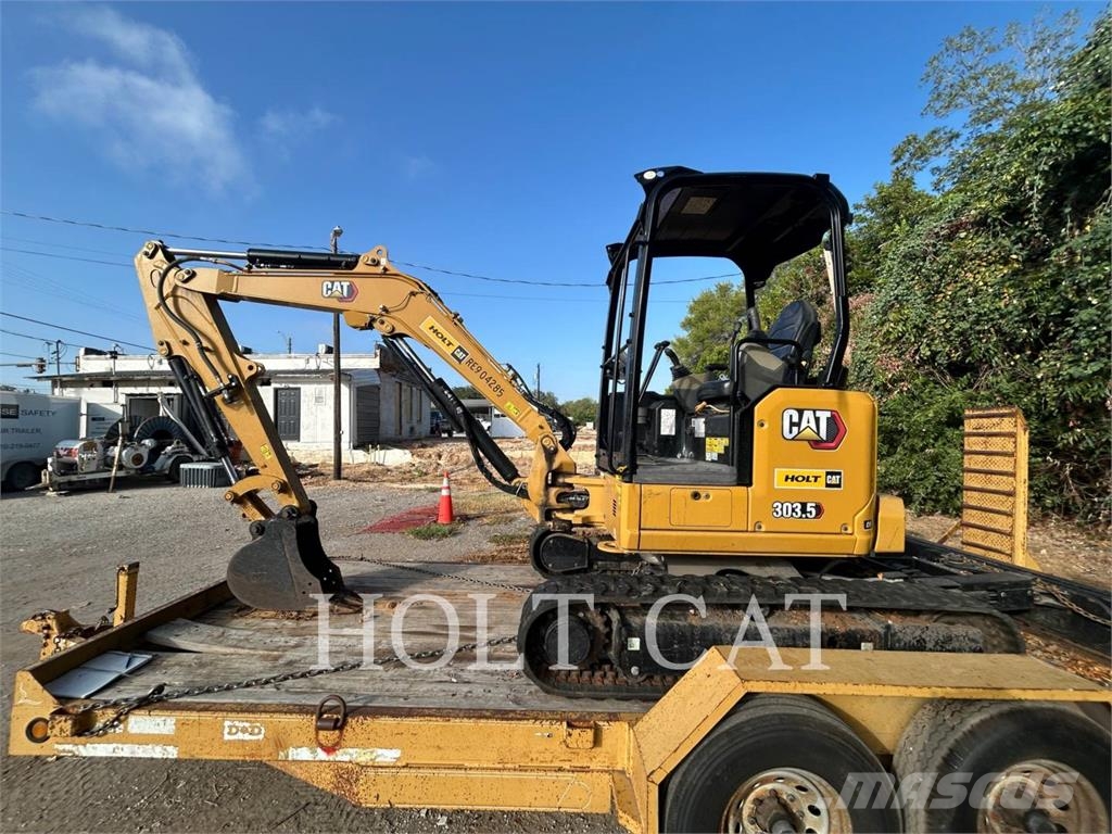 CAT 303.5 CR Kāpurķēžu ekskavatori