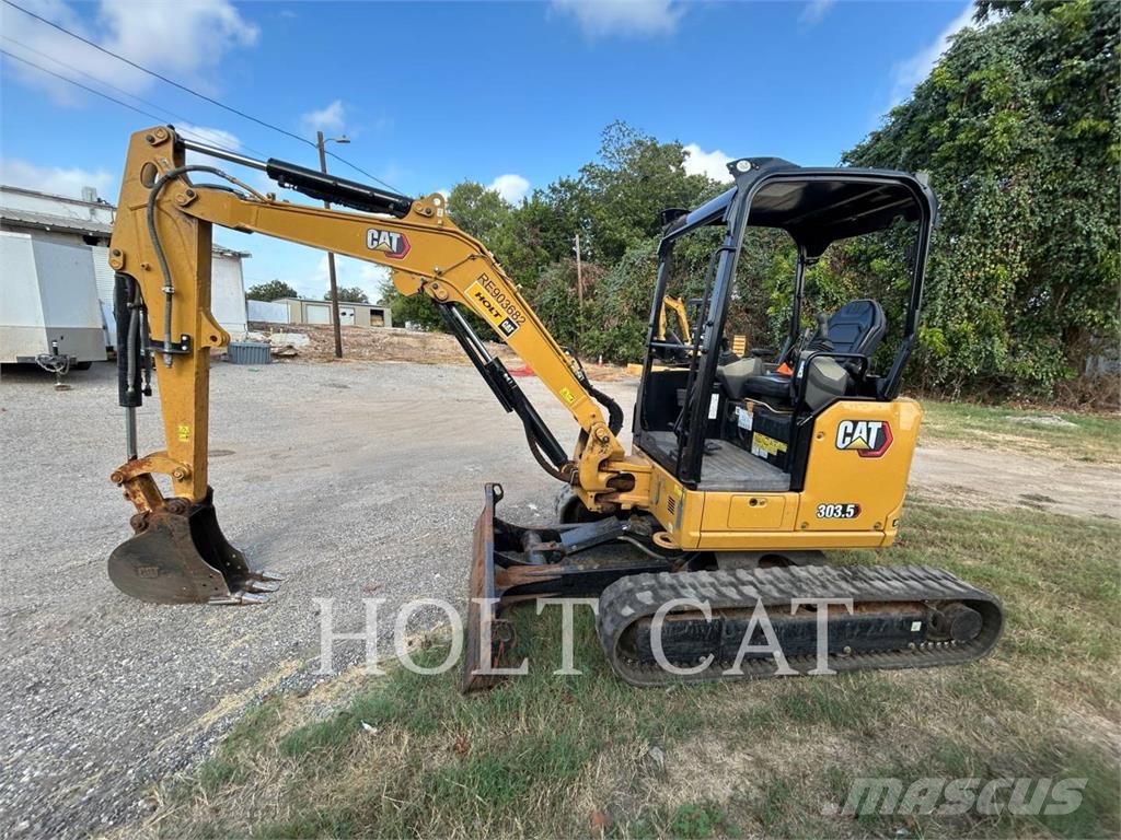 CAT 303.5 CR حفارات زحافة