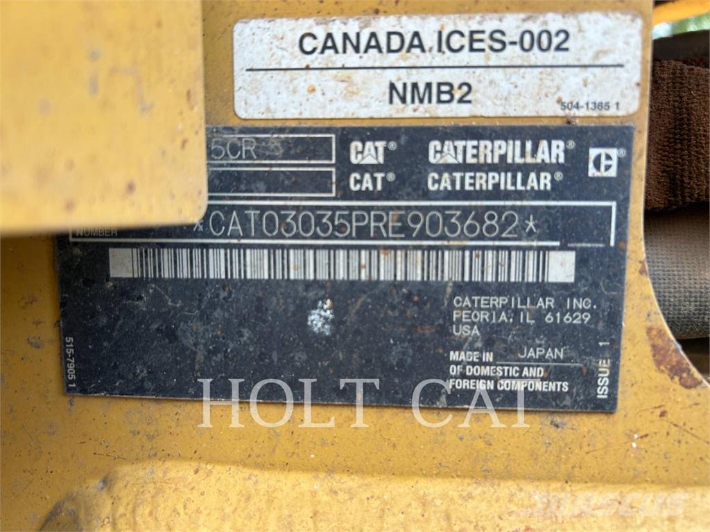 CAT 303.5 CR Εκσκαφείς με ερπύστριες