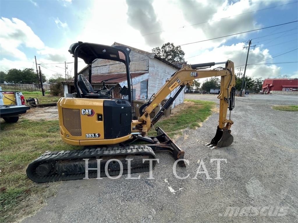 CAT 303.5 CR حفارات زحافة