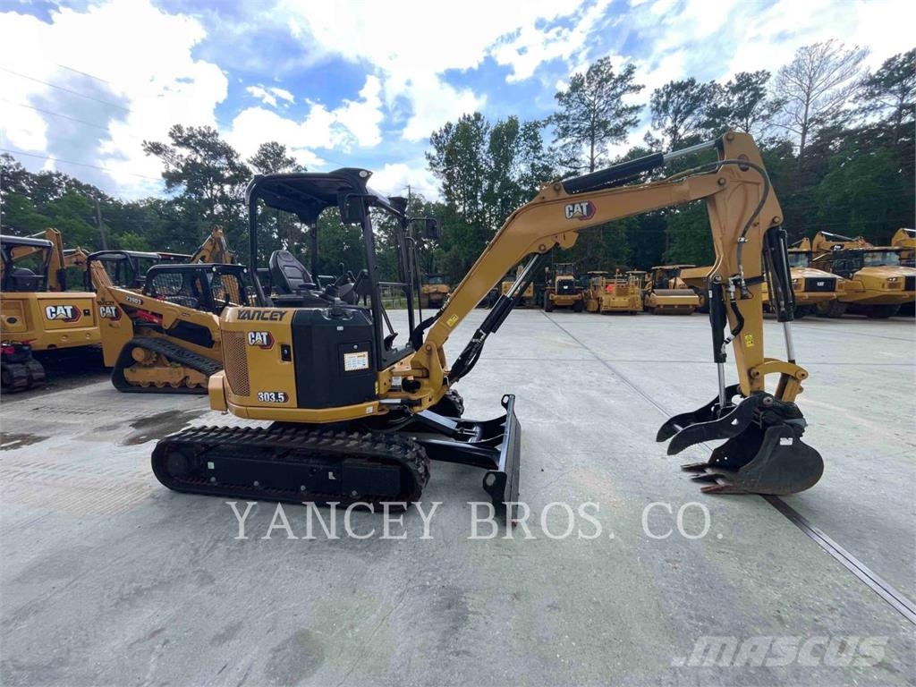 CAT 303.5 HTH Lánctalpas kotrók