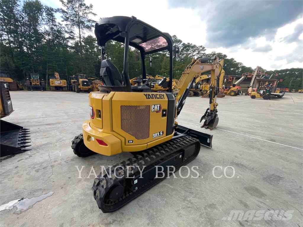 CAT 303.5 HTH Lánctalpas kotrók
