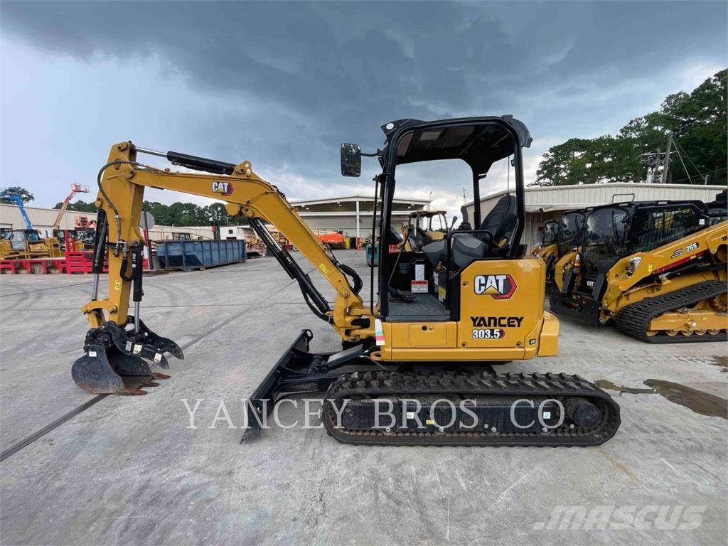 CAT 303.5 HTH Lánctalpas kotrók