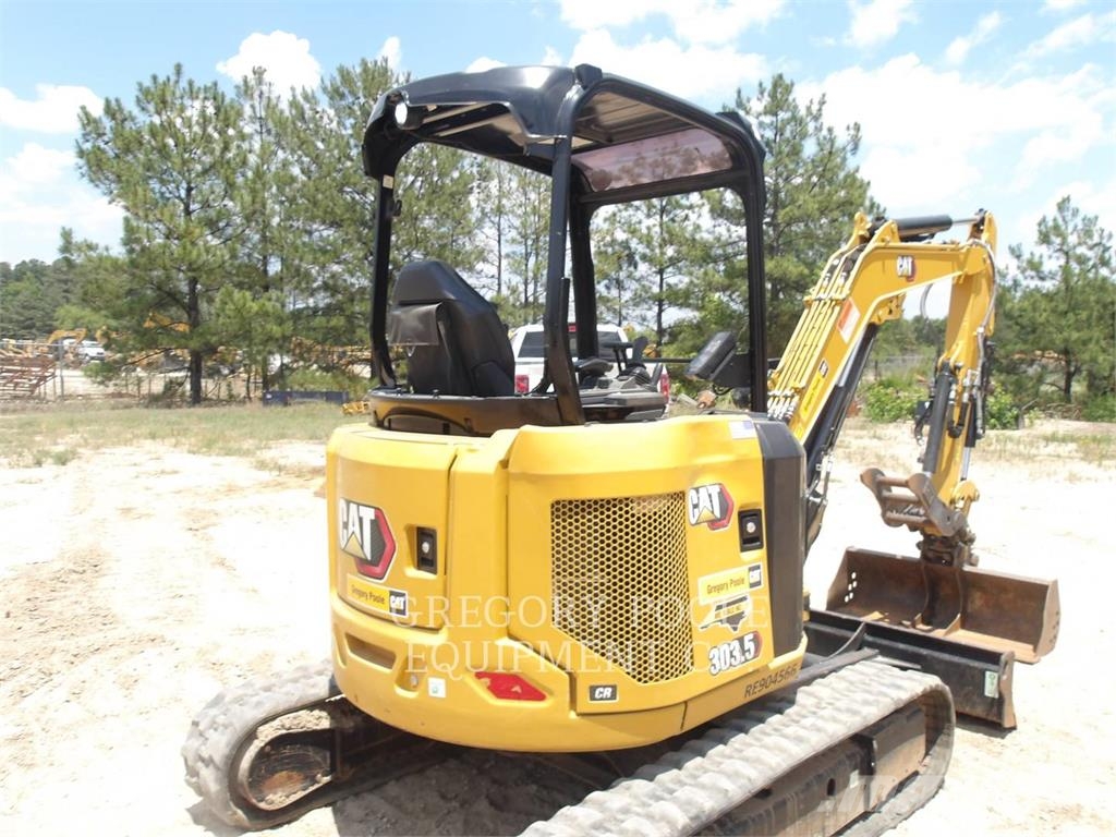 CAT 303.507CR Pásové rýpadlá