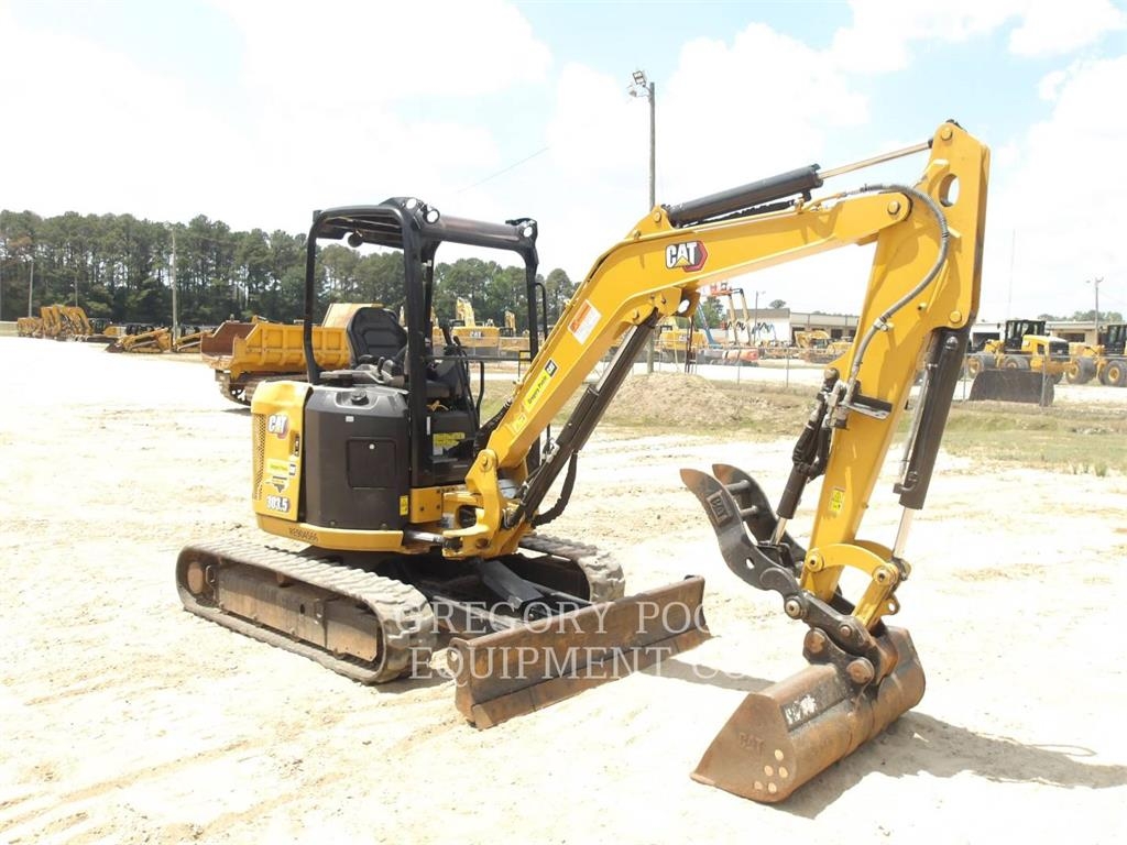 CAT 303.507CR Pásové rýpadlá