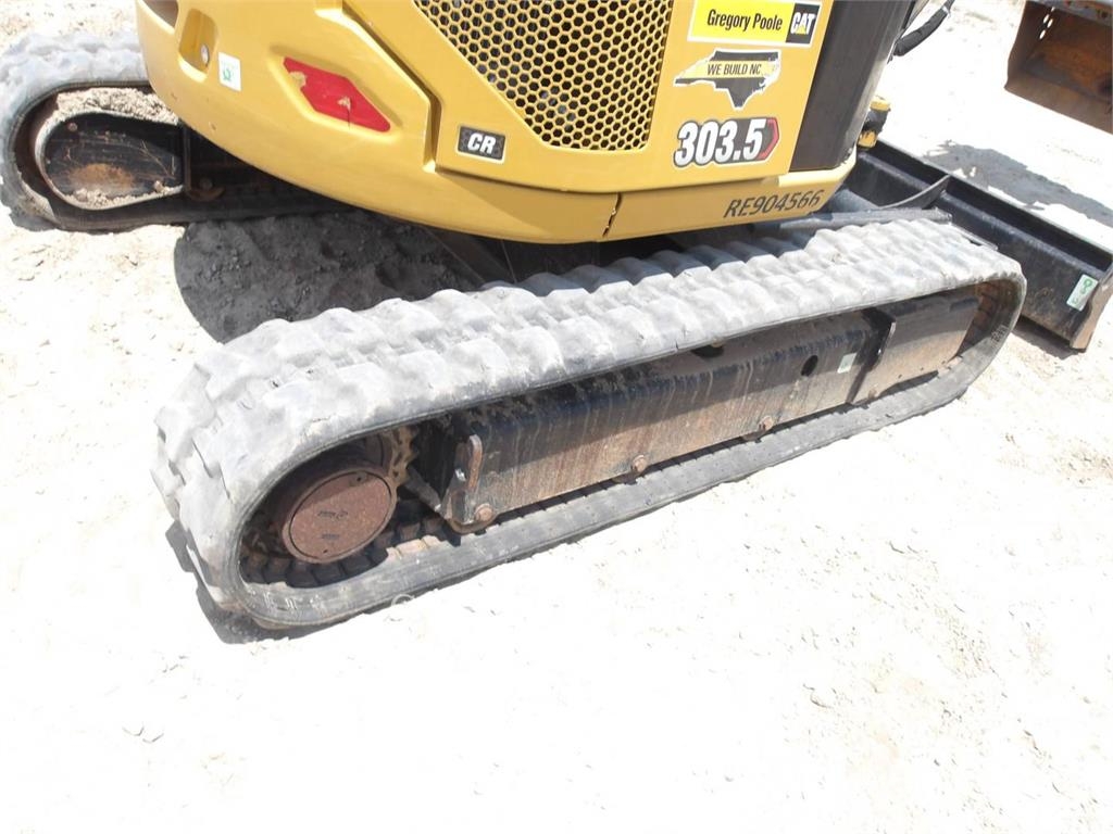 CAT 303.507CR Pásové rýpadlá