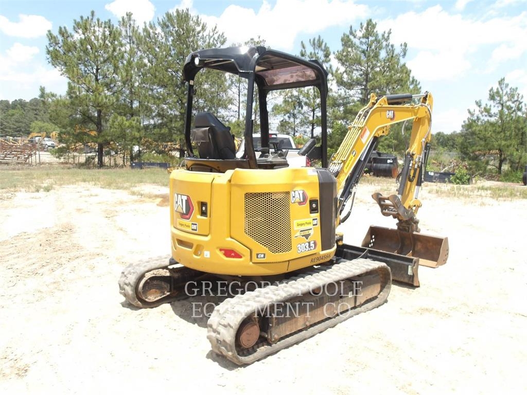CAT 303.507CR Pásové rýpadlá