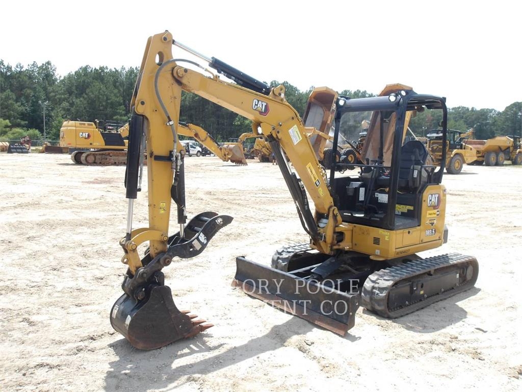 CAT 303.507CR حفارات زحافة
