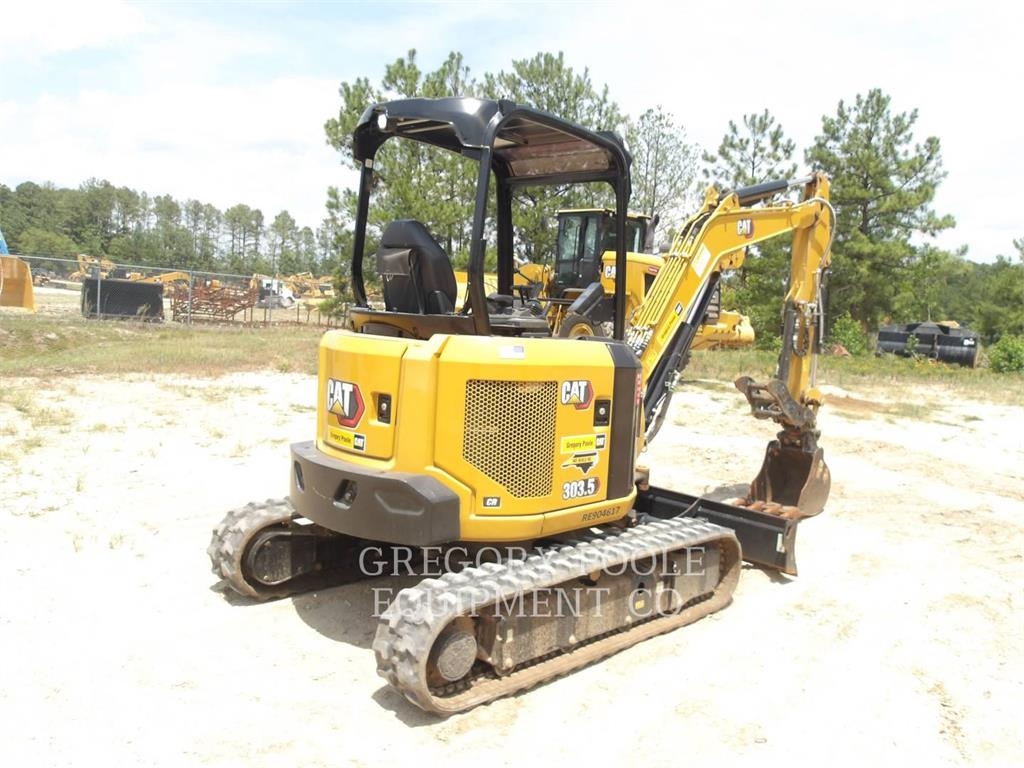 CAT 303.507CR حفارات زحافة
