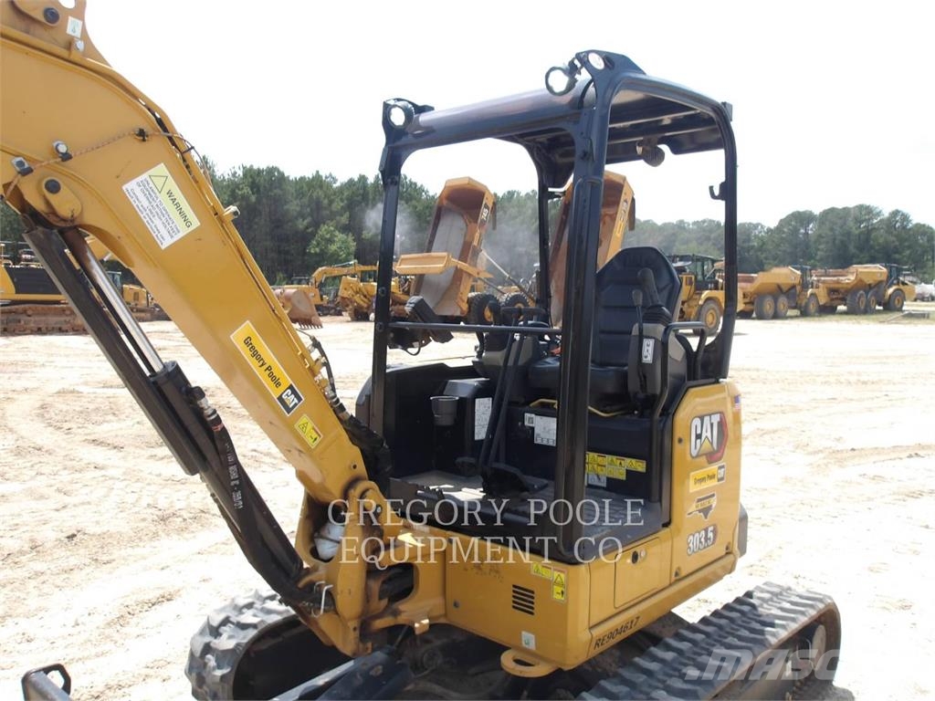 CAT 303.507CR حفارات زحافة