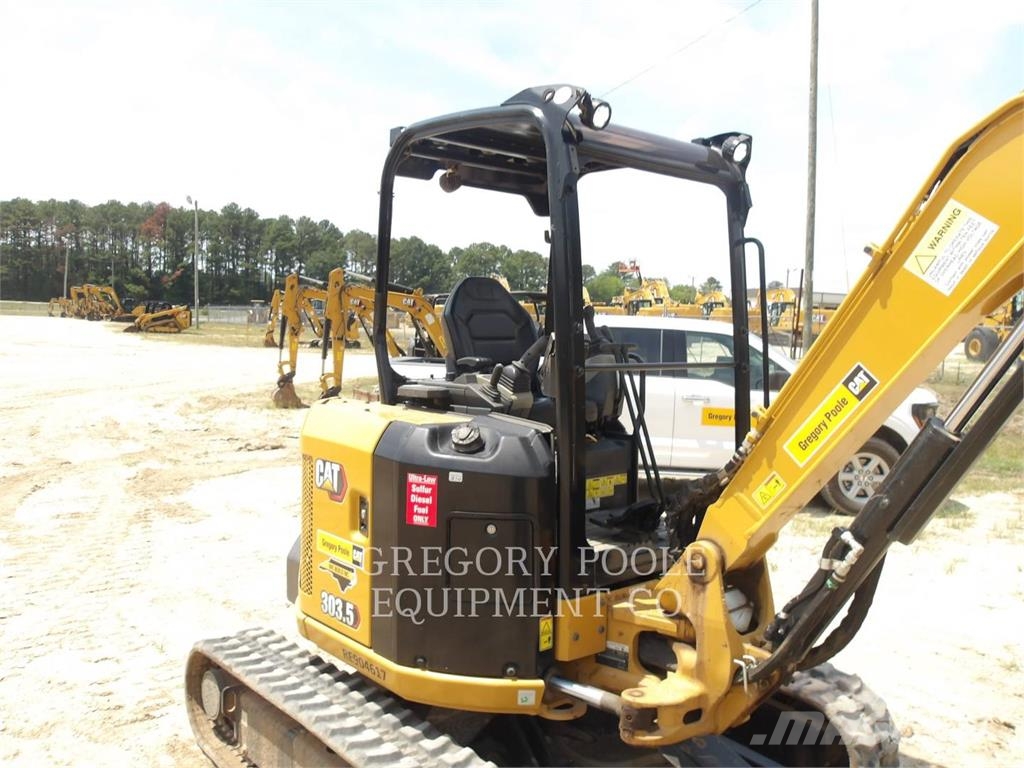 CAT 303.507CR حفارات زحافة