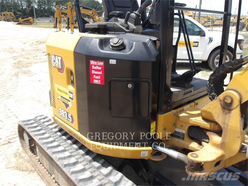 CAT 303.507CR حفارات زحافة