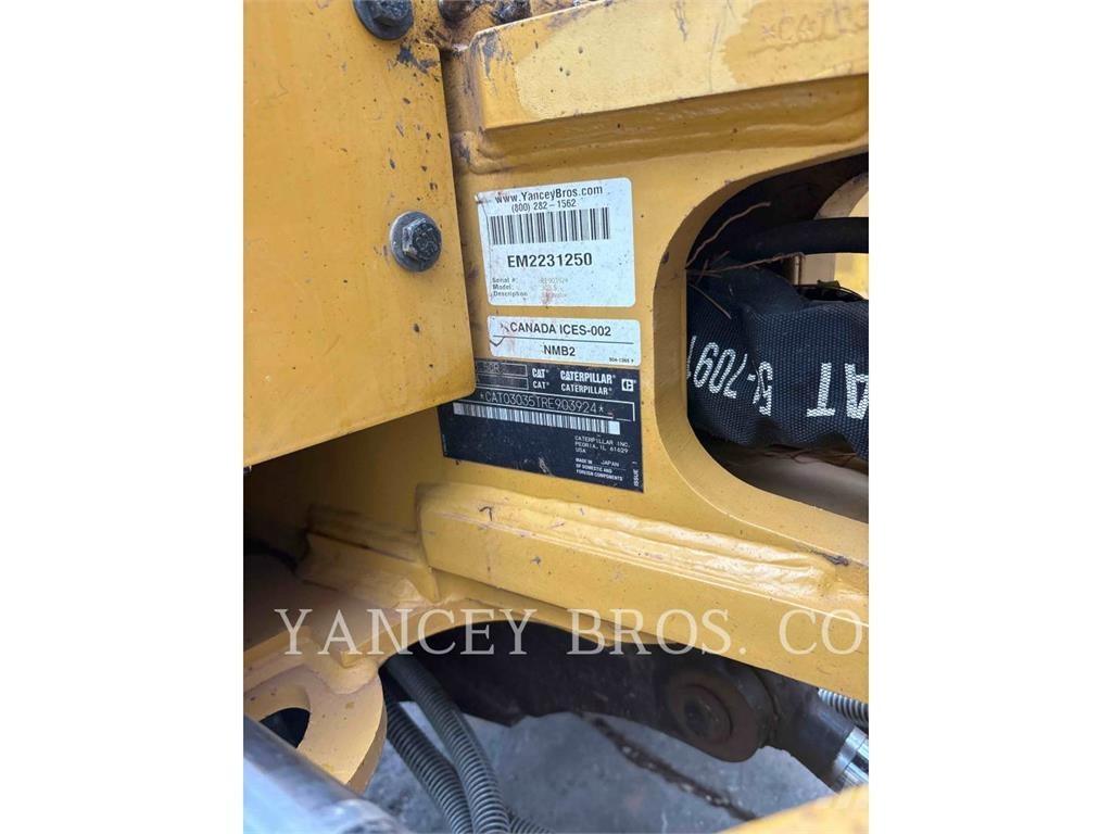 CAT 303.507CR Bagri goseničarji