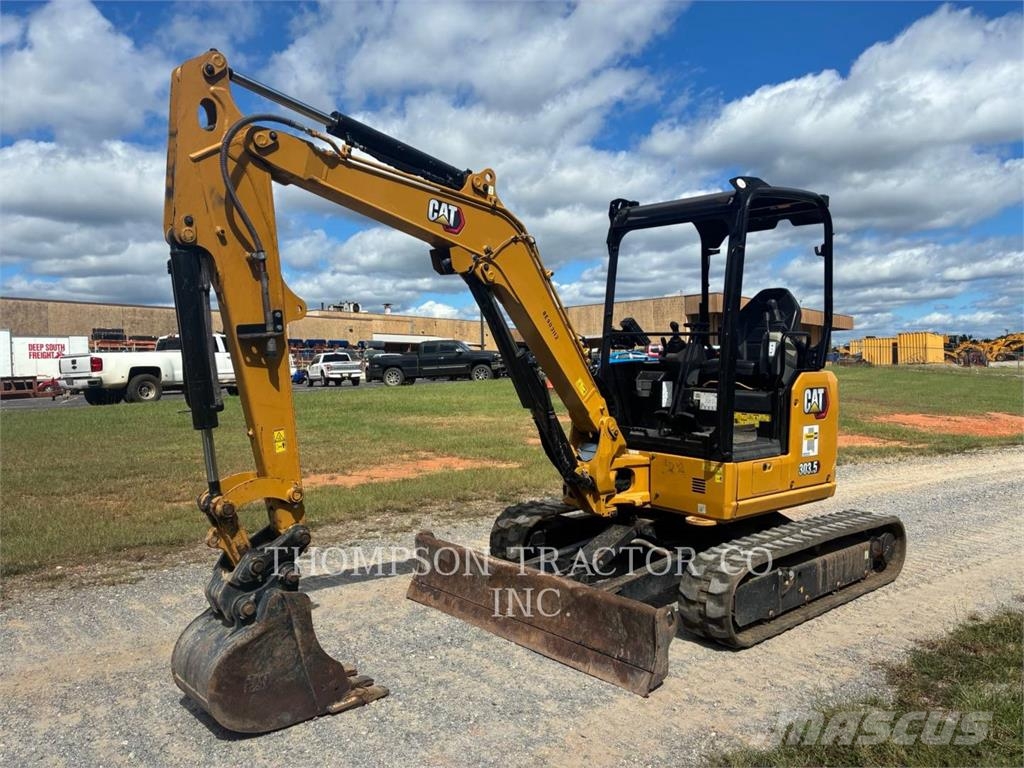 CAT 303.5CR Beltegraver