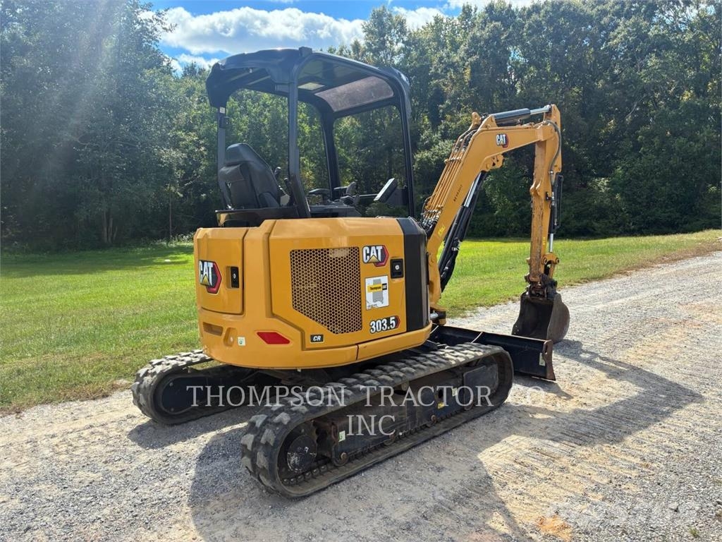CAT 303.5CR Beltegraver