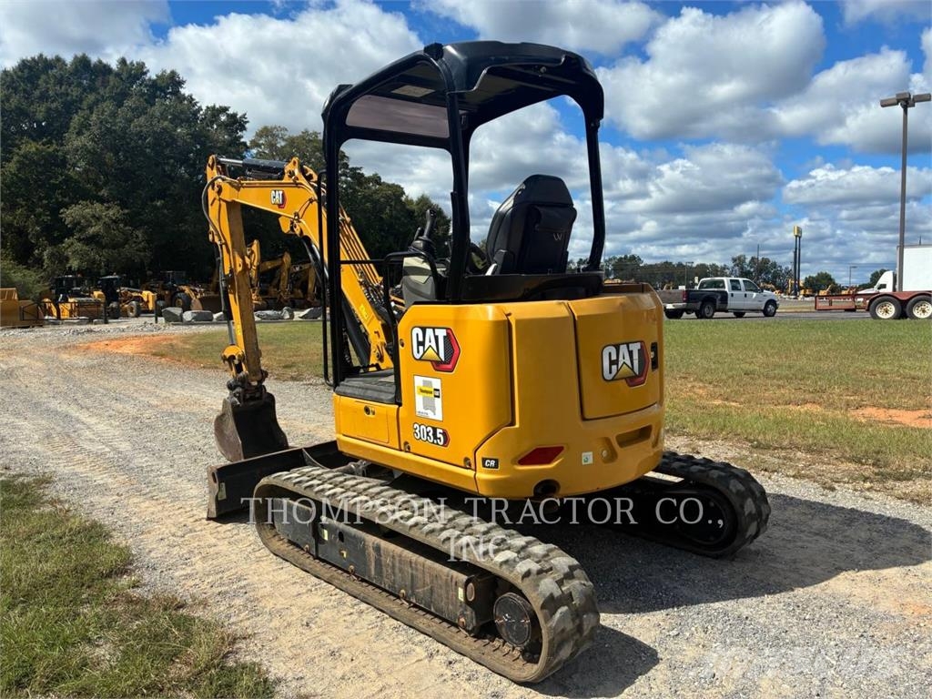 CAT 303.5CR Beltegraver