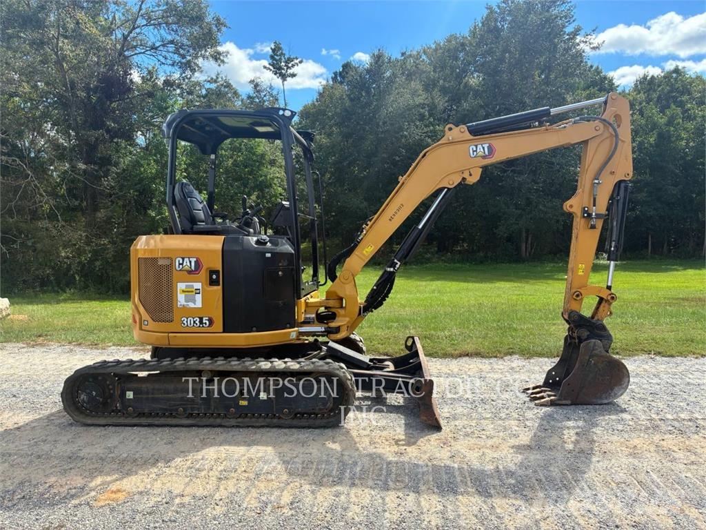 CAT 303.5CR Beltegraver