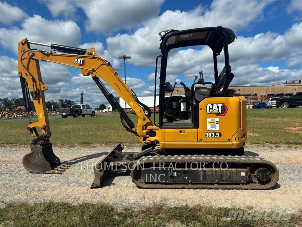 CAT 303.5CR Beltegraver
