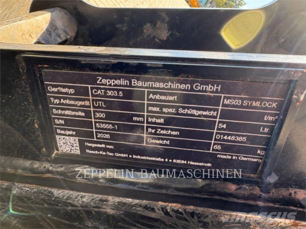 CAT 303.5CR-07 Bagri goseničarji