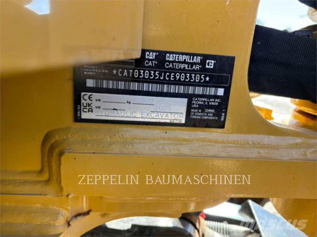 CAT 303.5CR-07 Bagri goseničarji