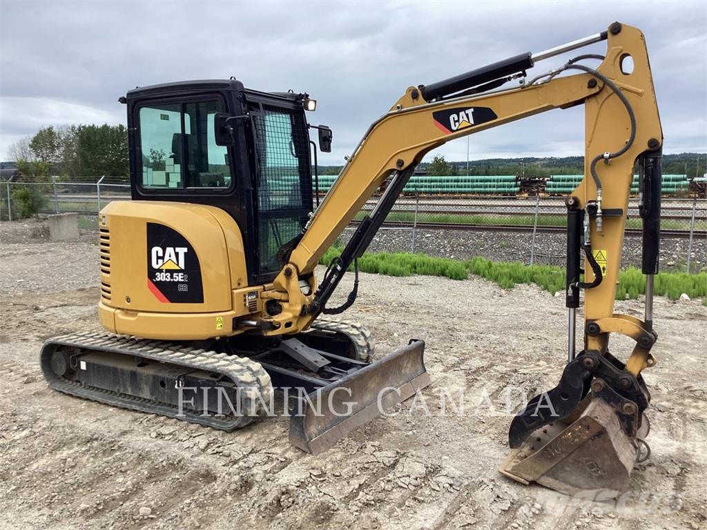 CAT 303.5E2 CR Bagri goseničarji