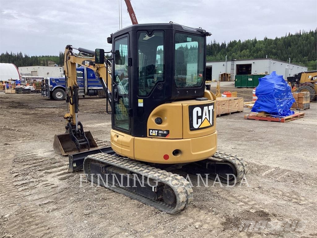 CAT 303.5E2 CR Bagri goseničarji
