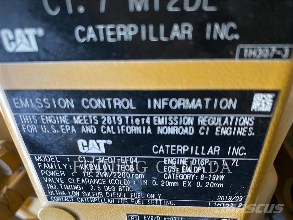 CAT 303.5E2 CR Bagri goseničarji