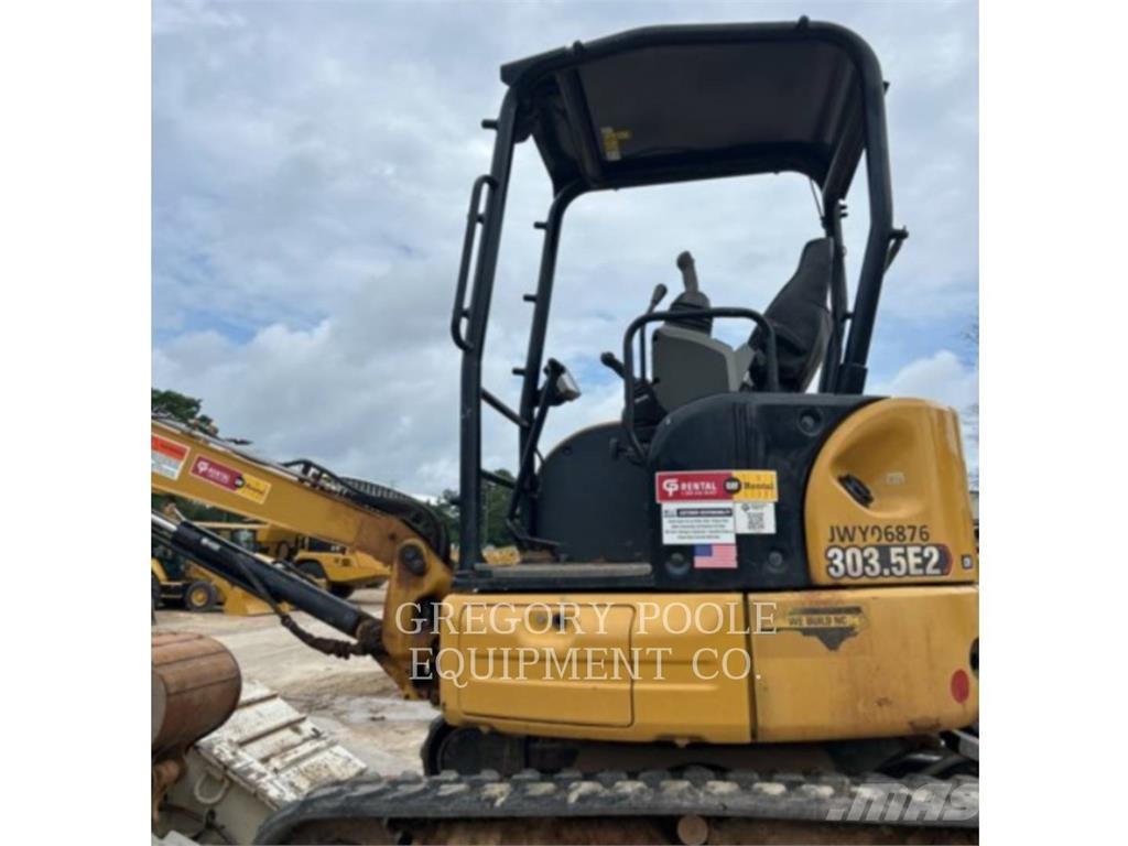 CAT 303.5E2CR Gravemaskiner på larvebånd