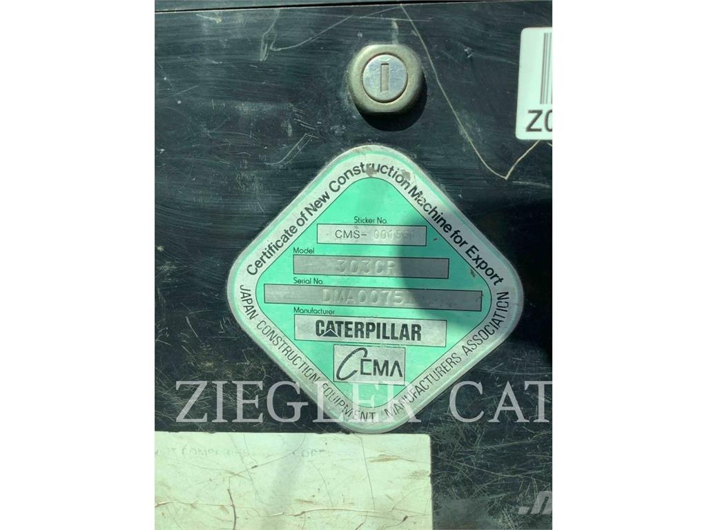CAT 303CR Bagri goseničarji