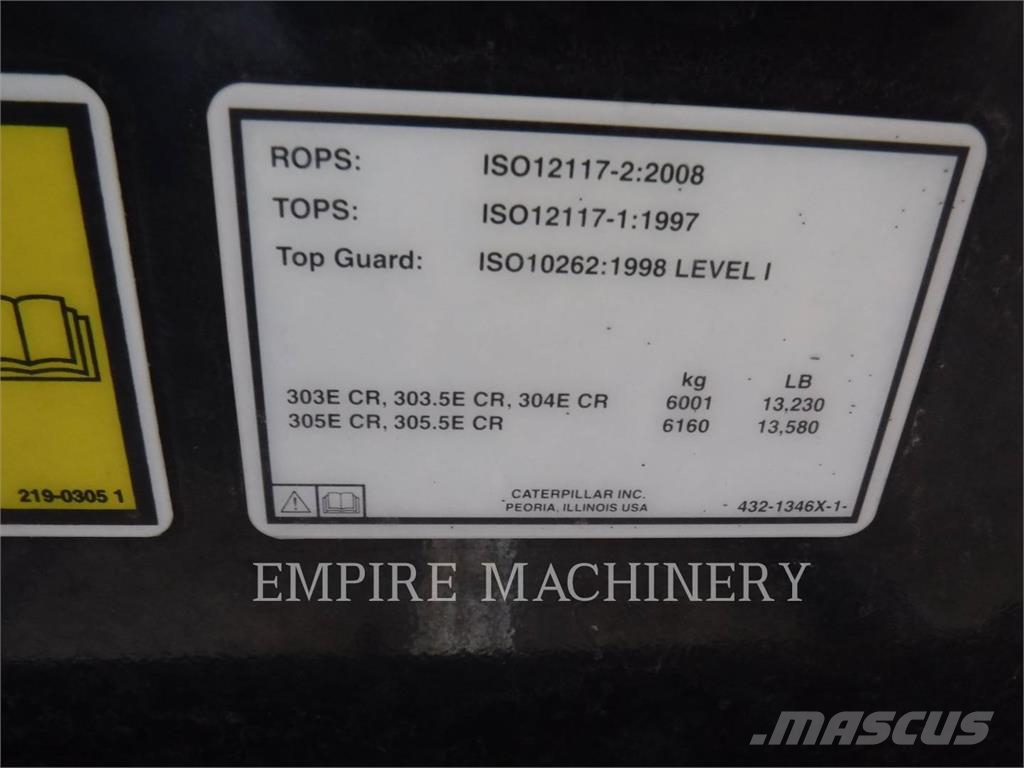CAT 303ECR Escavadoras de rastos