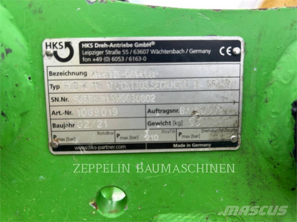 CAT 303ECR Bagri goseničarji