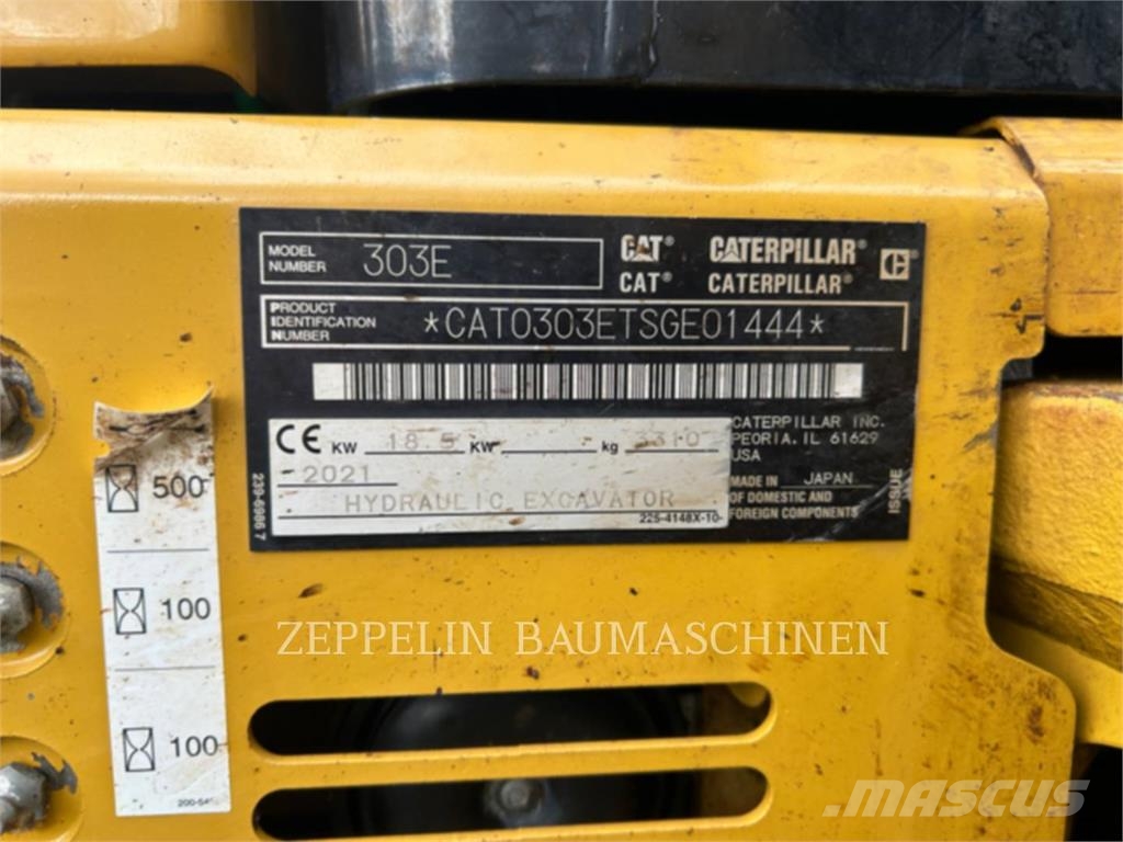 CAT 303ECR Bagri goseničarji