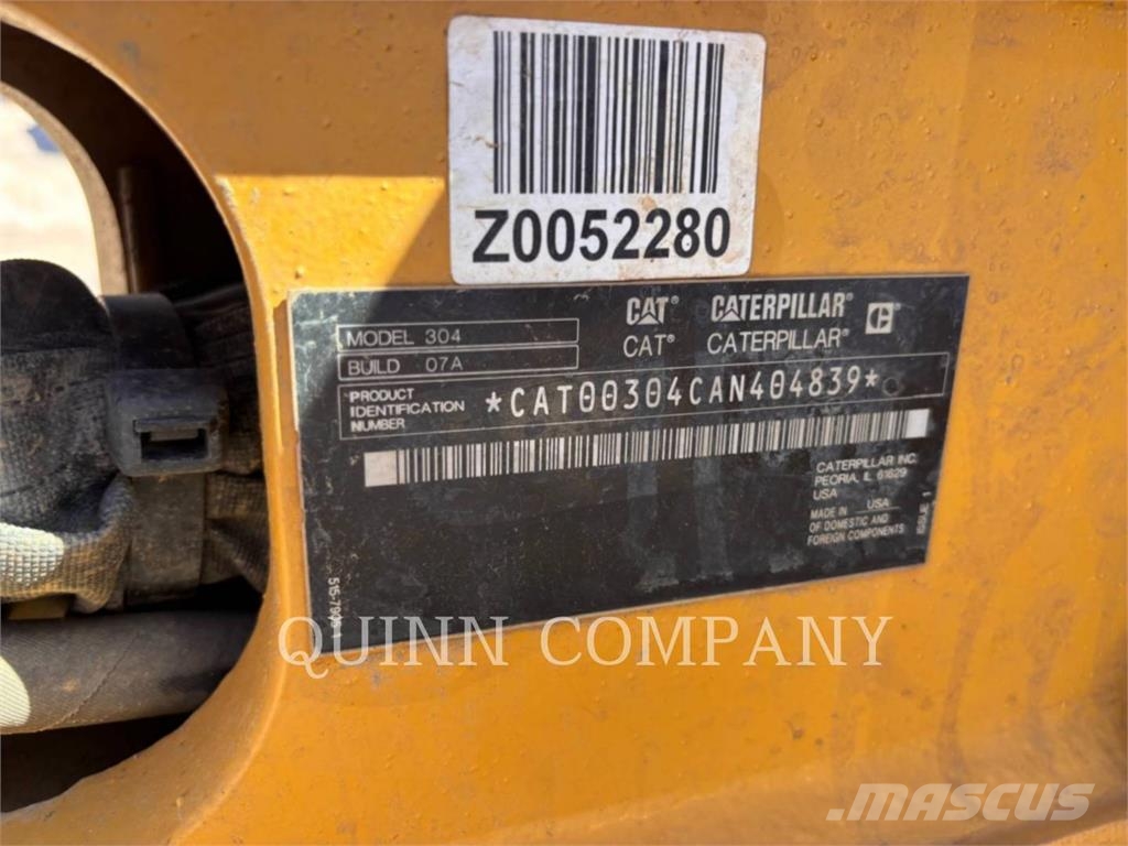 CAT 304 Lánctalpas kotrók