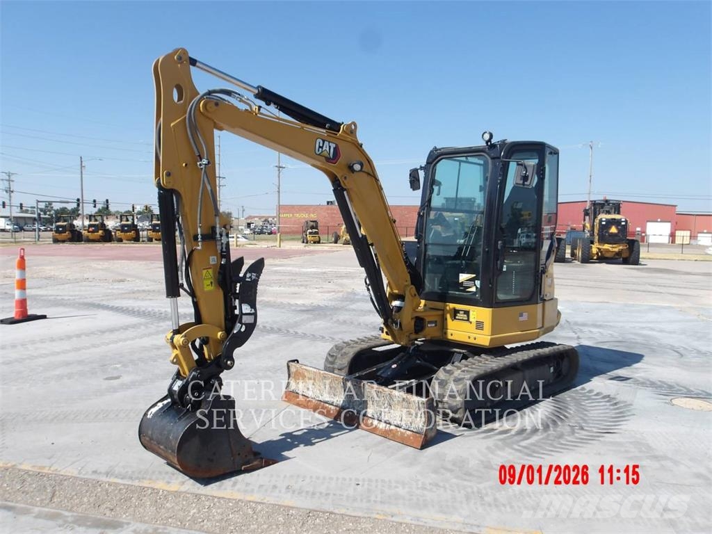 CAT 304-07 Bagri goseničarji