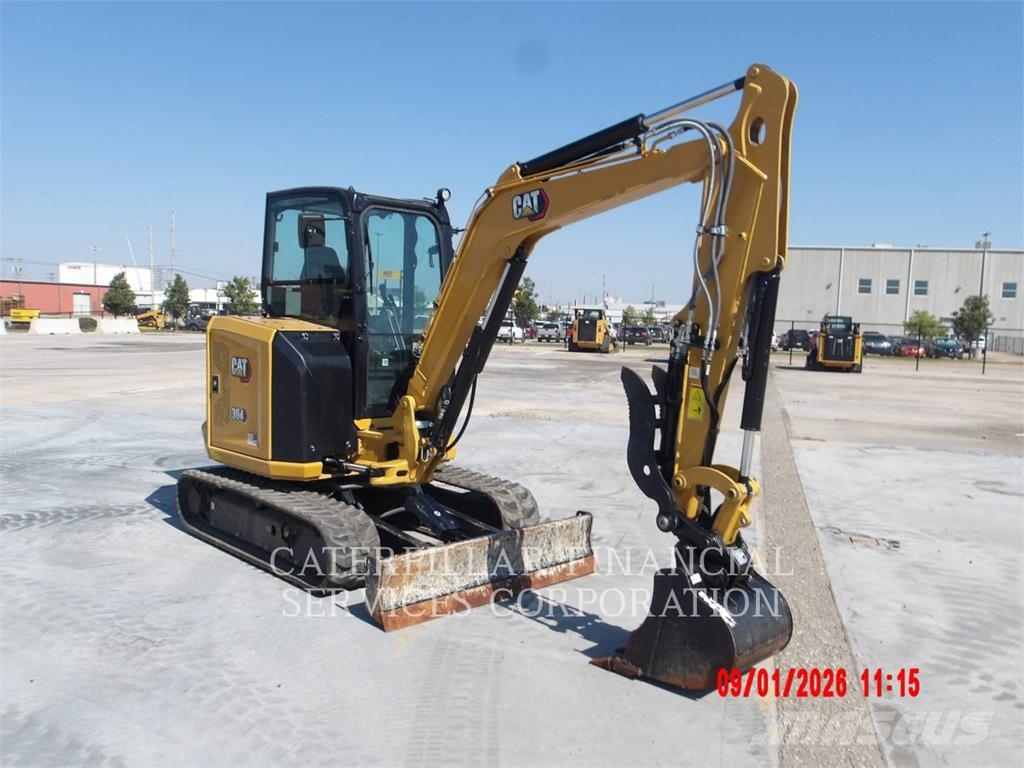 CAT 304-07 Bagri goseničarji