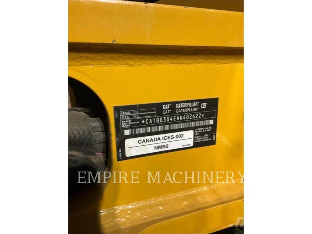 CAT 304-07 ORH Gravemaskiner på larvebånd