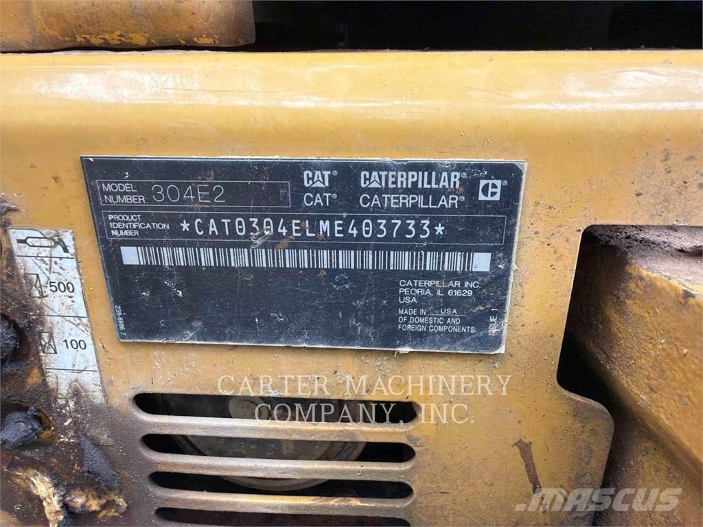 CAT 304E2CR Bagri goseničarji