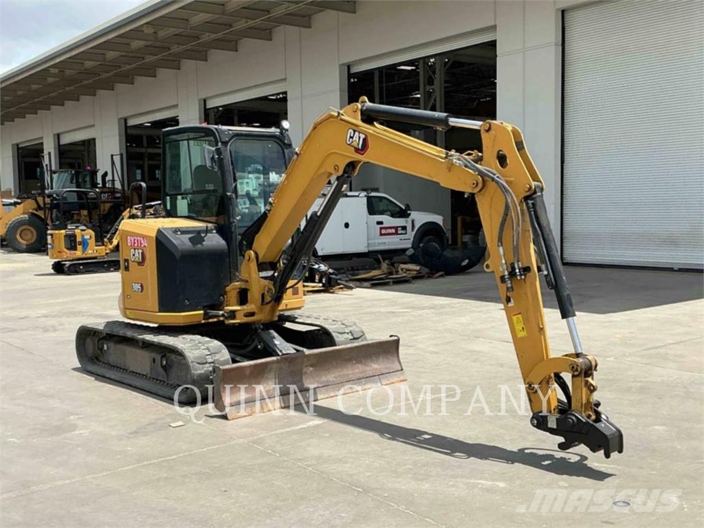 CAT 305 Kāpurķēžu ekskavatori