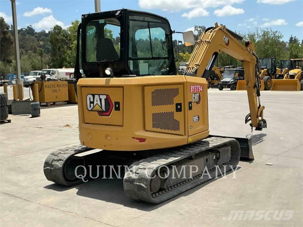 CAT 305 Kāpurķēžu ekskavatori