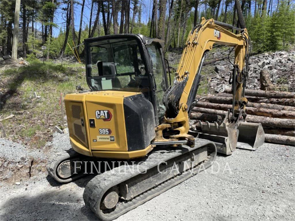 CAT 305-07 Gravemaskiner på larvebånd