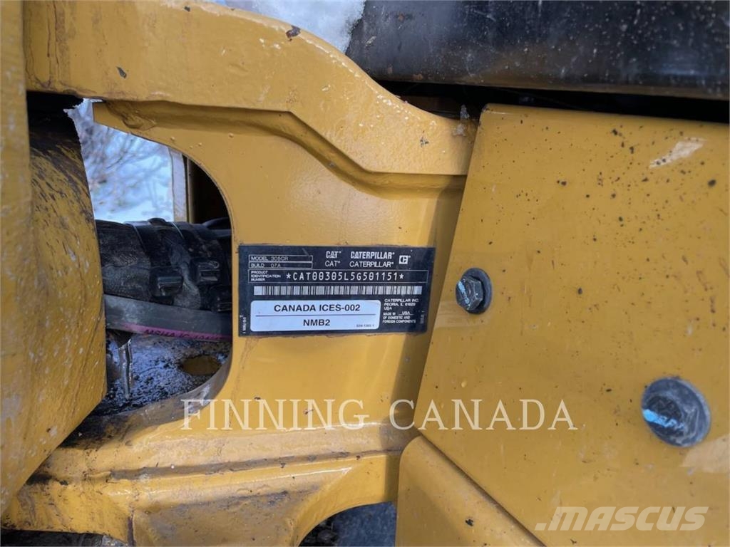 CAT 305-07 Gravemaskiner på larvebånd