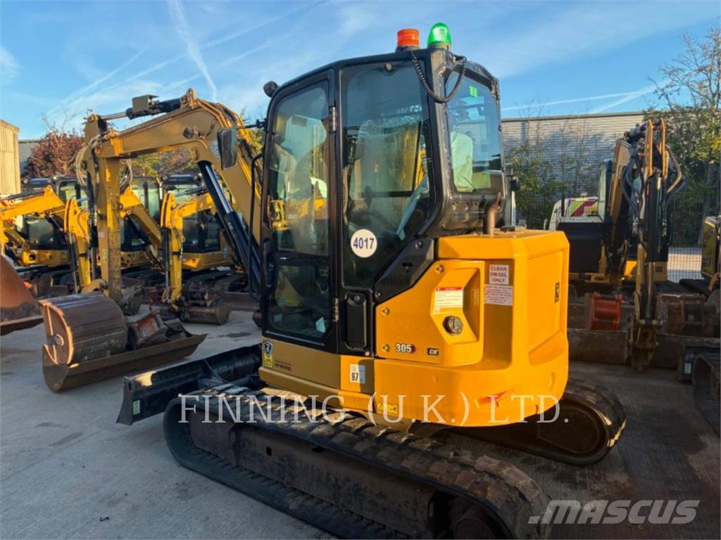 CAT 305-07A Kāpurķēžu ekskavatori