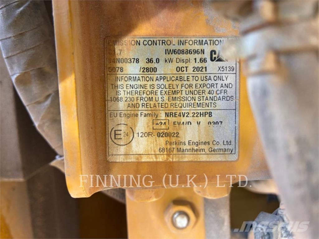 CAT 305-07A Kāpurķēžu ekskavatori